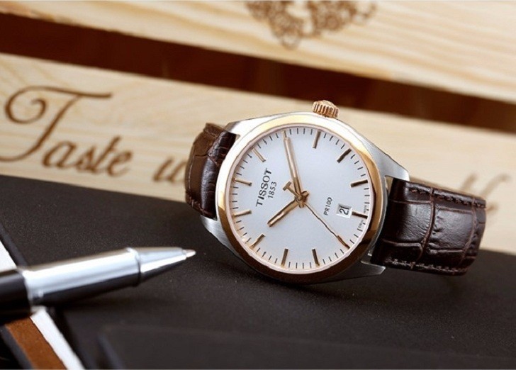 Đồng hồ Tissot T101.410.26.031.00 bộ máy quartz chính xác - Ảnh 3