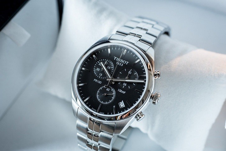 Đồng hồ Tissot T101.417.11.051.00 tính năng chronograph - Ảnh 4