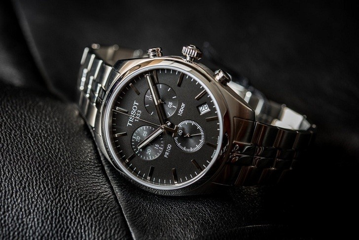 Đồng hồ Tissot T101.417.11.051.00 tính năng chronograph - Ảnh 7