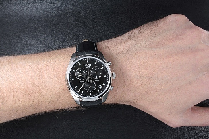 Đồng hồ Tissot T101.417.16.051.00 bộ máy quartz chính xác - Ảnh 1
