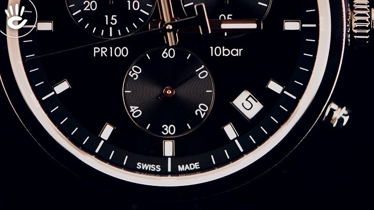 Đồng hồ Tissot T101.417.16.051.00 bộ máy quartz chính xác - Ảnh 3