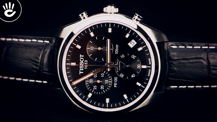 Đồng hồ Tissot T101.417.16.051.00 bộ máy quartz chính xác - Ảnh 5
