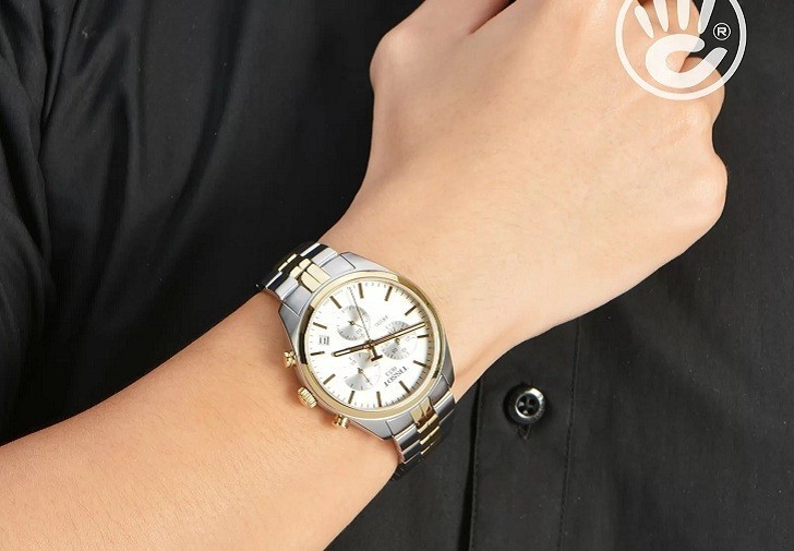 Đồng hồ Tissot T101.417.22.031.00 3 ô chức năng tiện dụng - Ảnh 1