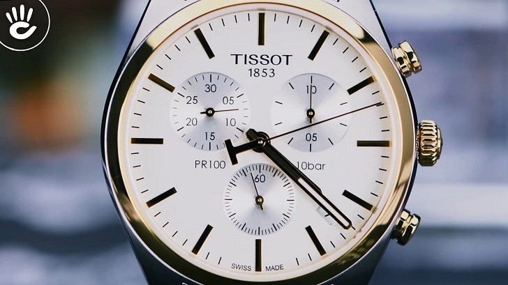 Đồng hồ Tissot T101.417.22.031.00 3 ô chức năng tiện dụng - Ảnh 2