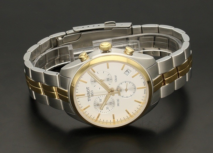 Đồng hồ Tissot T101.417.22.031.00 3 ô chức năng tiện dụng - Ảnh 5