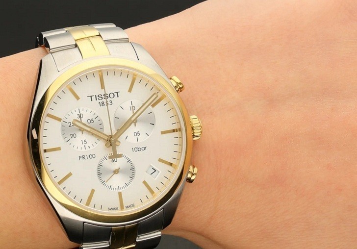 Đồng hồ Tissot T101.417.22.031.00 3 ô chức năng tiện dụng - Ảnh 6