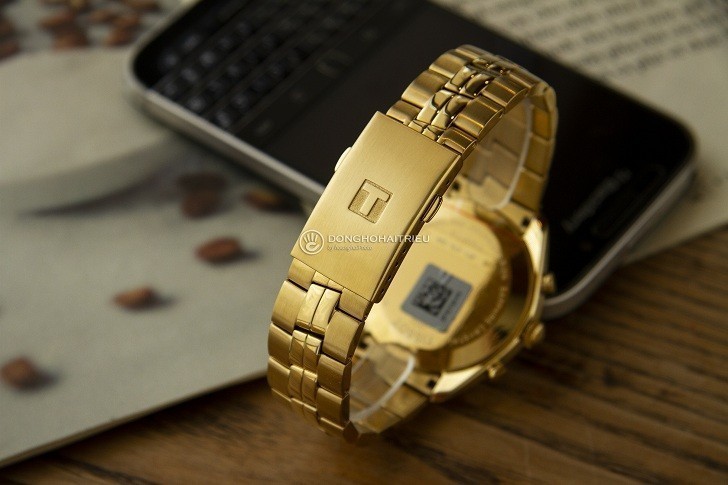 Đồng hồ Tissot T101.417.33.031.00 thiết kế mạ vàng nổi bật - Ảnh 4