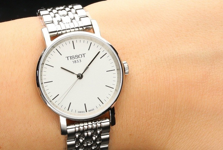 Đồng hồ Tissot T109.210.11.031.00 kính sapphire chống trầy - Ảnh 1