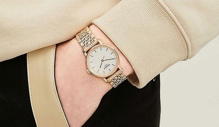 Đồng hồ Tissot T109.210.33.031.00 màu vàng hồng thời trang - Ảnh 4