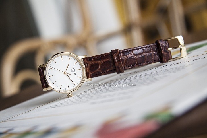 Đồng hồ Tissot T109.210.36.031.00 dây da dập vân lạ mắt - Ảnh 7