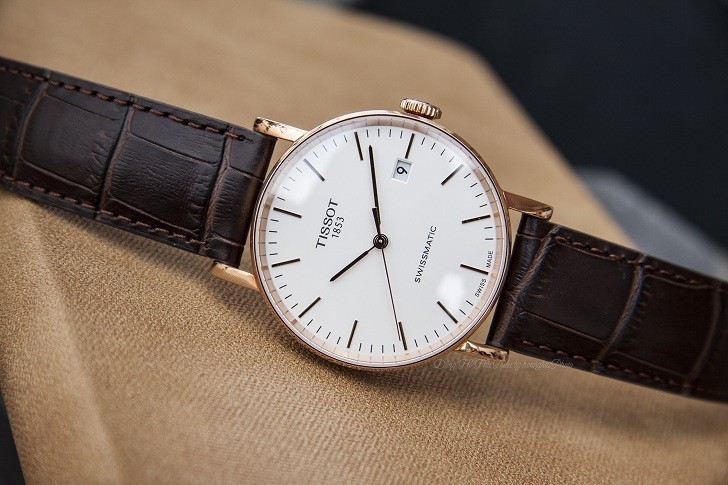 Đồng hồ Tissot T109.407.36.031.00 dây da chính hãng bền bỉ - Ảnh 3