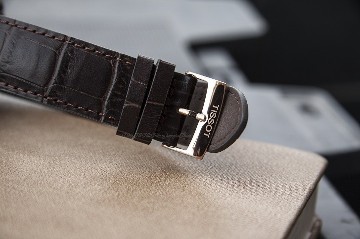 Đồng hồ Tissot T109.407.36.031.00 dây da chính hãng bền bỉ - Ảnh 4
