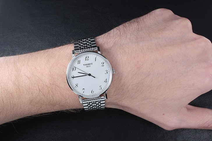 Đồng hồ Tissot T109.410.11.032.00 kính Sapphire chống trầy - Ảnh 8