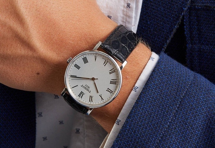 Đồng hồ Tissot T109.410.16.033.01 dây da chính hãng bền bỉ - Ảnh 6