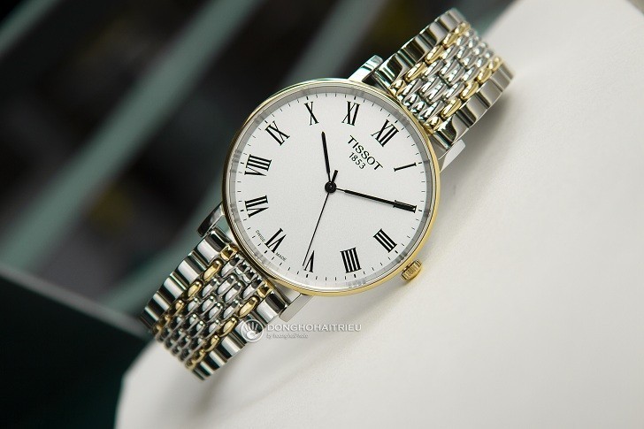 Đồng hồ Tissot T109.410.22.033.00 kính sapphire chống trầy - Ảnh 1