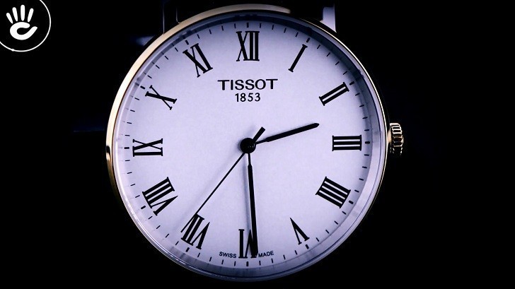 Đồng hồ Tissot T109.410.22.033.00 kính sapphire chống trầy - Ảnh 3