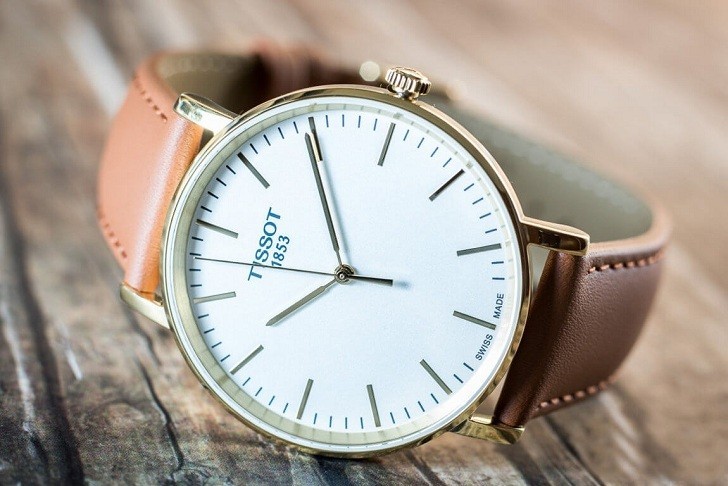 Đồng hồ Tissot T109.410.36.031.00 kính sapphire chống trầy - Ảnh 4