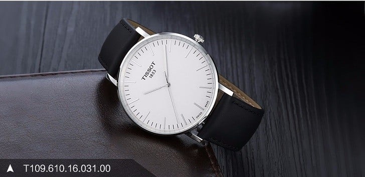Đồng hồ Tissot T109.610.16.031.00 bộ dây da chính hãng - Ảnh 2