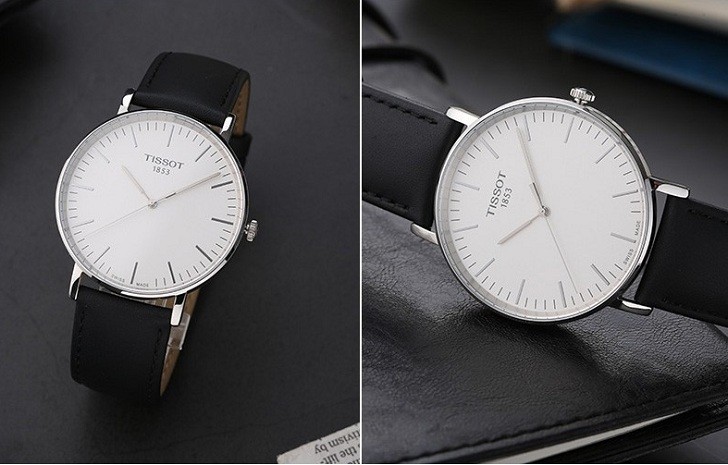 Đồng hồ Tissot T109.610.16.031.00 bộ dây da chính hãng - Ảnh 3
