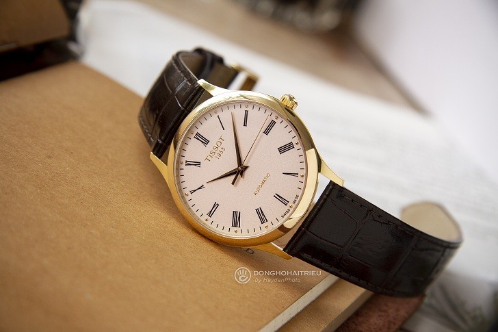 Đồng hồ Tissot T926.407.16.263.00 vỏ vàng nguyên khối 18k - Ảnh 6