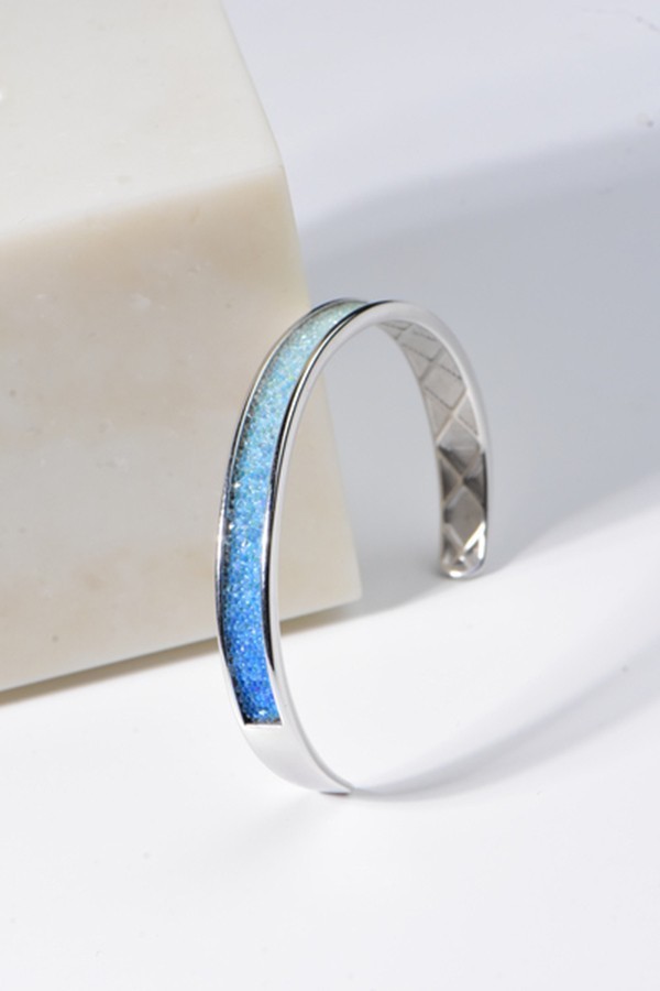 Sức hút vòng tay Sokolov 94050824-18 đá Swarovski màu xanh - ảnh 3
