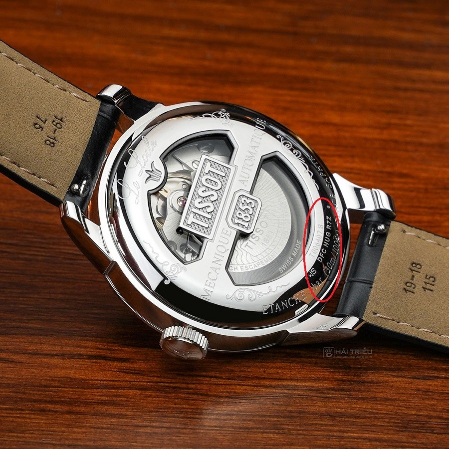Cách kiểm tra đồng hồ Tissot chính hãng qua số WACTH-SECUR™ - ảnh 1