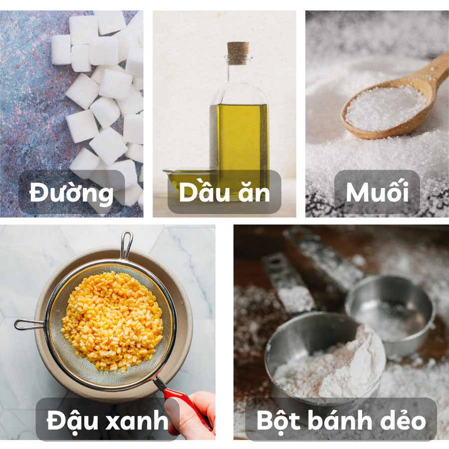 Cách làm bánh trung thu nhân đậu xanh thơm, ngon siêu dễ - Ảnh 3