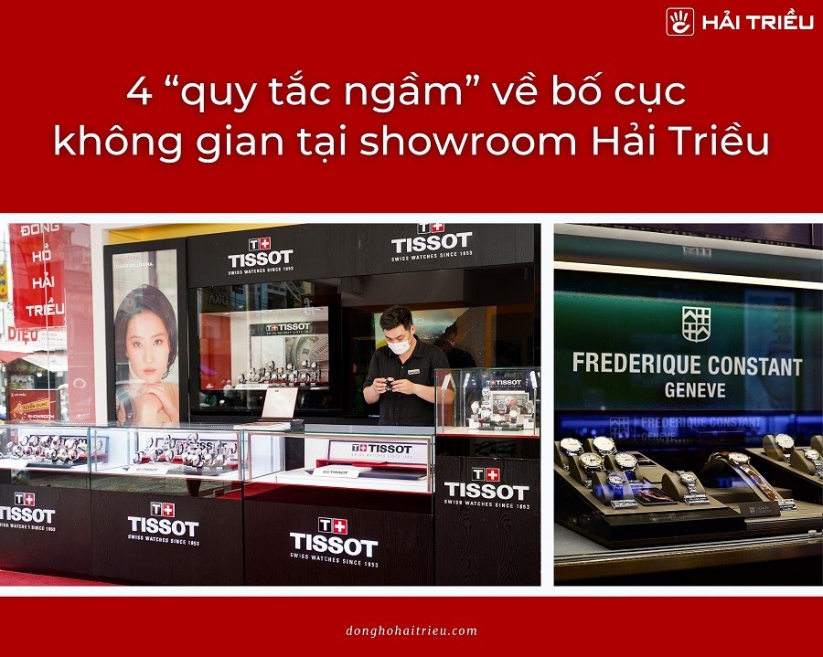 4 “quy tắc ngầm” về bố cục không gian tại showroom Hải Triều