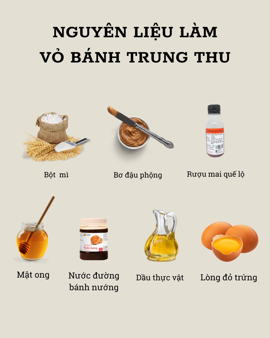 Cách làm bánh trung thu bằng nồi chiên không dầu thơm dẻo - Ảnh 3