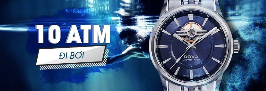 Đồng hồ chống nước 10ATM chính hãng đi bơi được