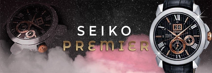 Đồng hồ Seiko Premier chính hãng 100%, BH 5 năm, góp 0% - Ảnh 1