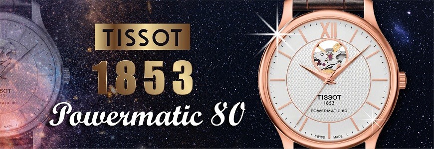 Đồng hồ Tissot 1853 Powermatic 80 chính hãng 100% mẫu mới - Ảnh 1
