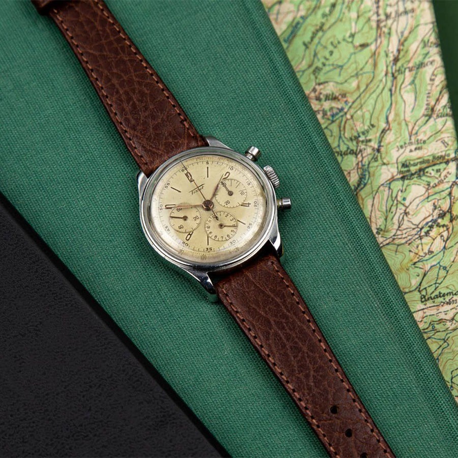 Mẫu đồng hồ Tissot cổ mang tính năng Chronograph - ảnh 2