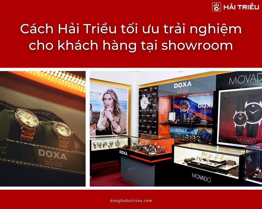 Cách Hải Triều tối ưu trải nghiệm cho khách hàng tại showroom