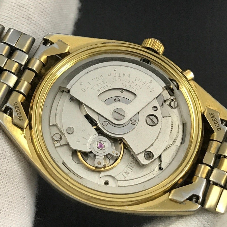 Cal.469 là bộ máy sử dụng trong các mẫu đồng hồ Orient SK 1970