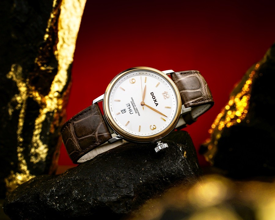 Đồng hồ Doxa GrandeMetre D139RWH chính hãng - ảnh 5