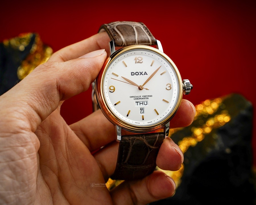 Đồng hồ Doxa GrandeMetre D139RWH chính hãng - ảnh 1