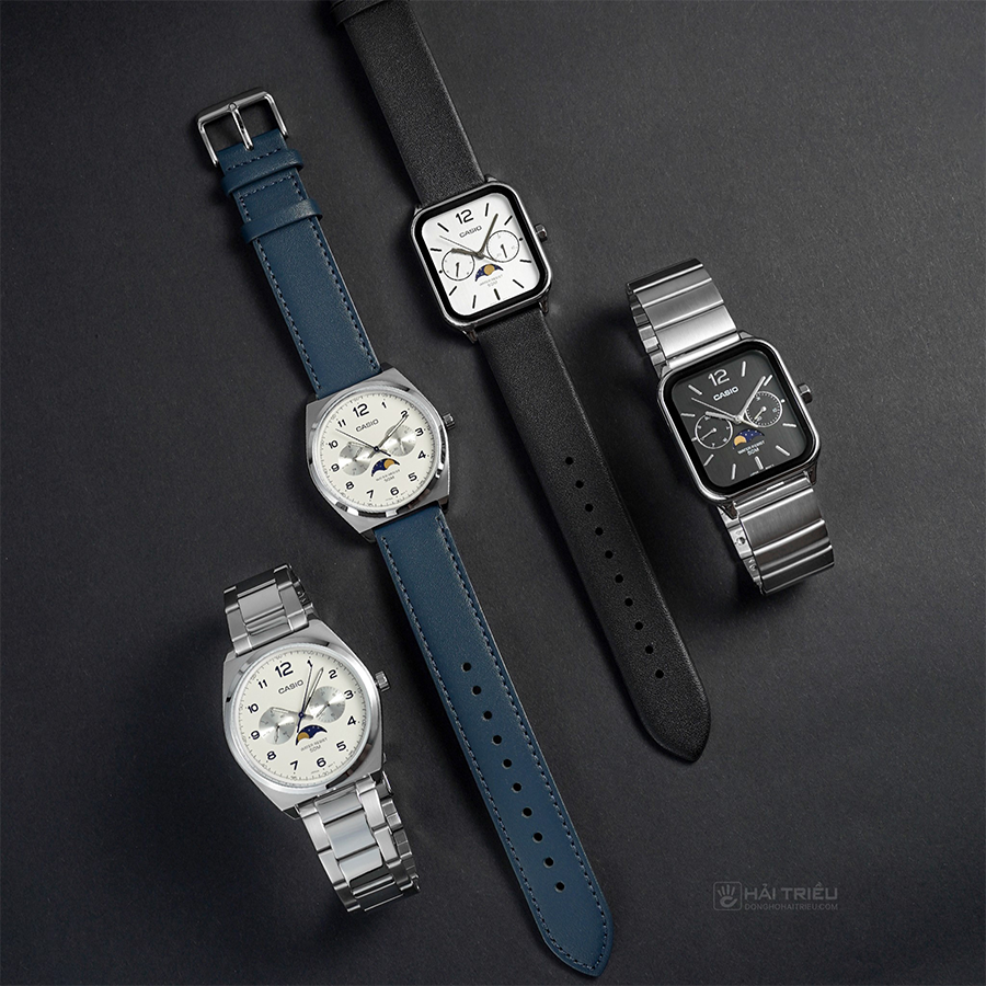 Đồng hồ Casio Moonphase MTP-M305L-7AVDF chính hãng