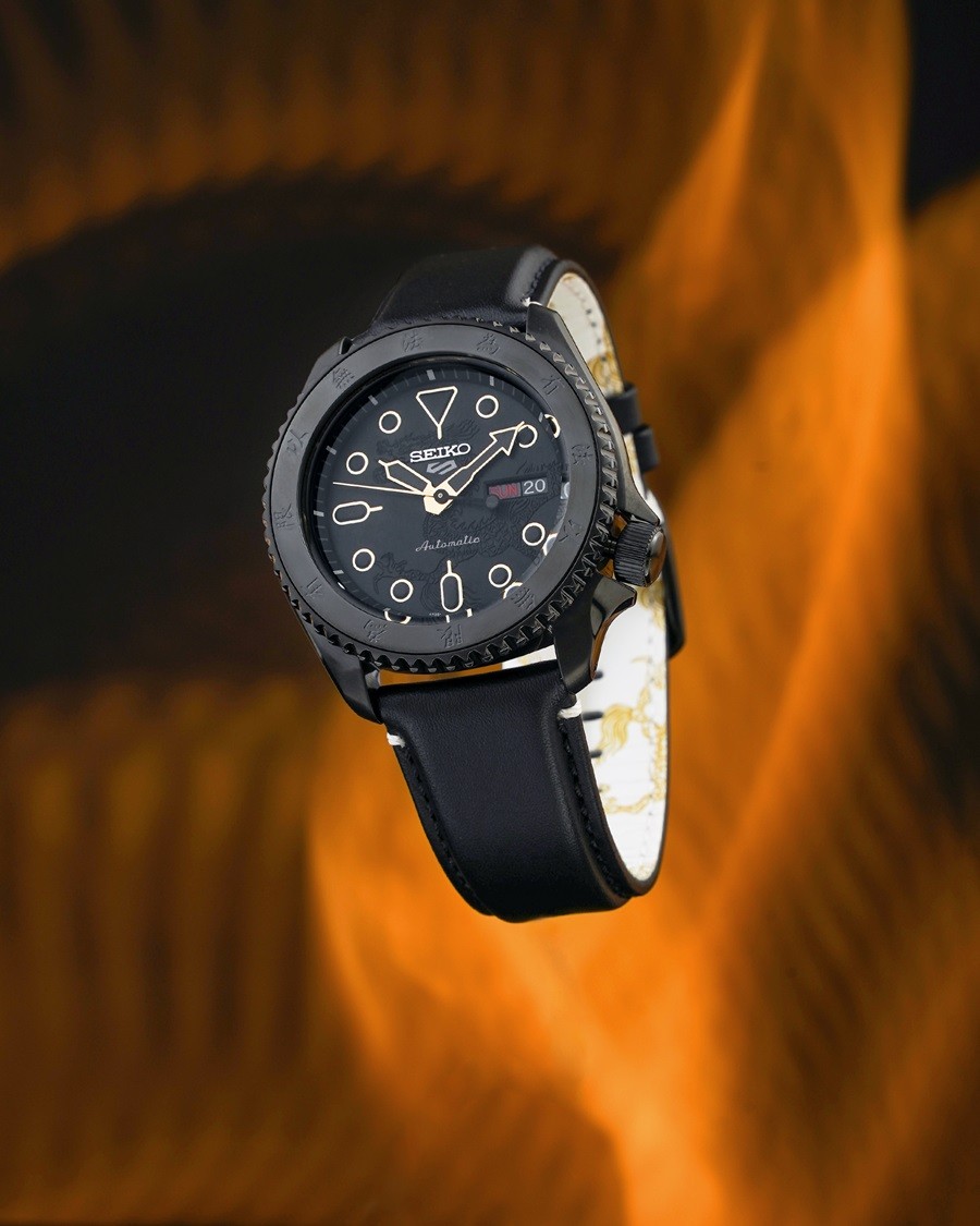 Đồng hồ Seiko 5 Sports Lý Tiểu Long SRPK39K (7)