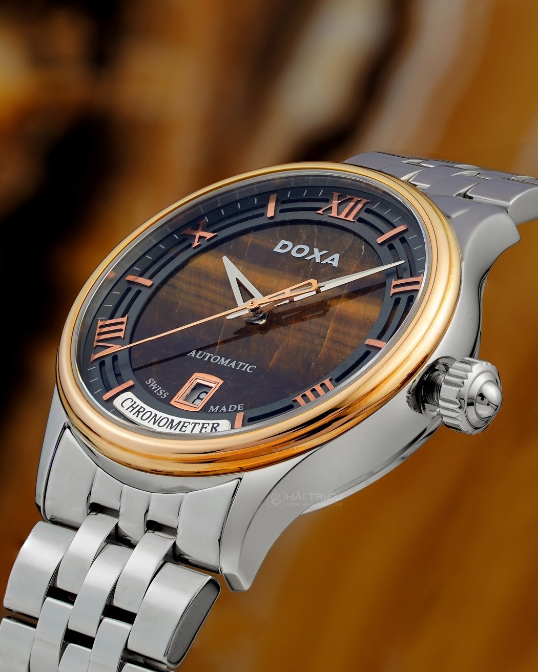 Đồng hồ Doxa vàng 18k được gắn nhãn Chronometer