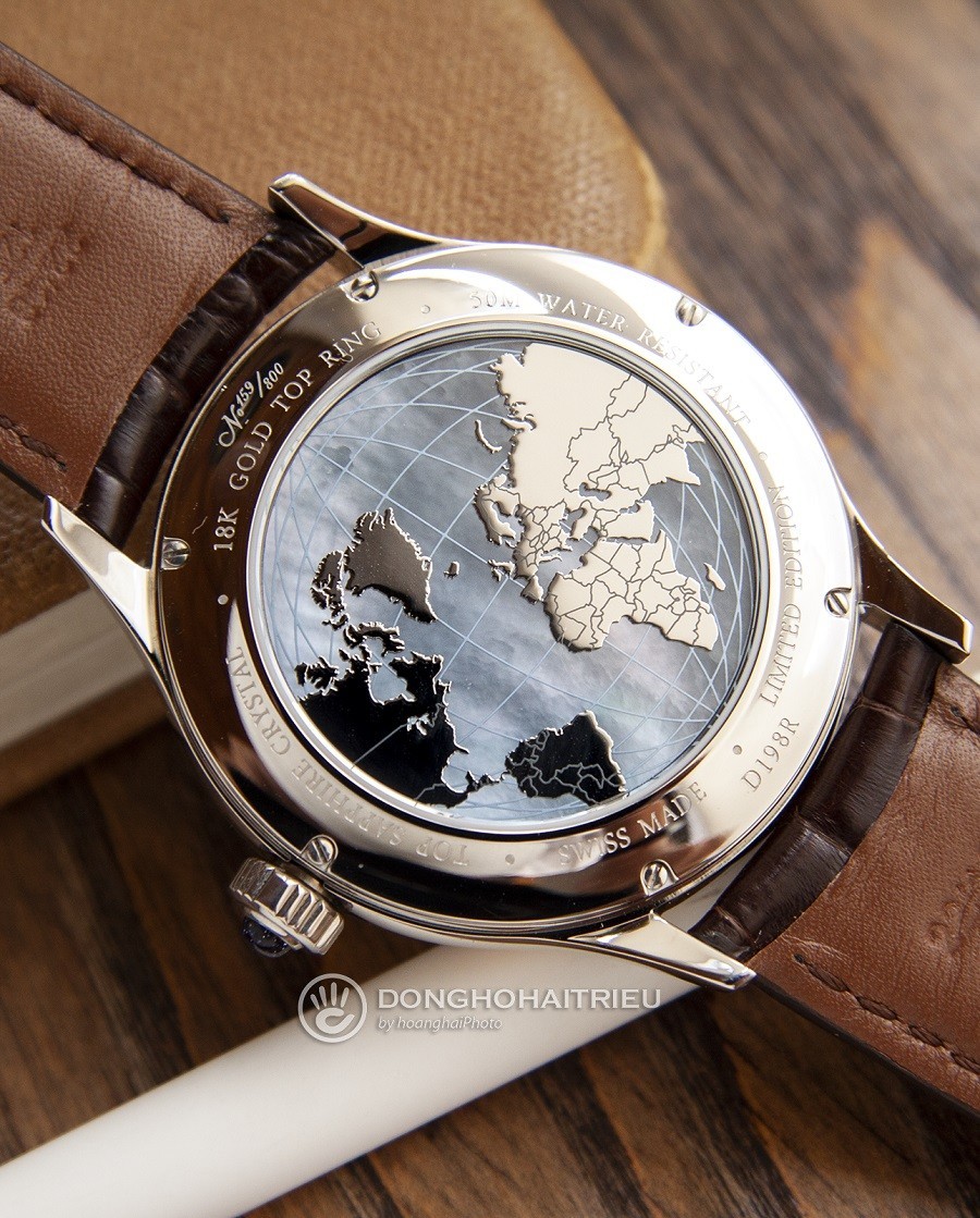 Nắp đáy đồng hồ Doxa GrandeMetre Blue Planet D198RBU