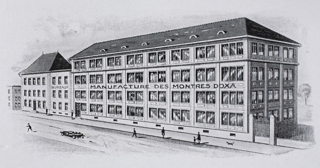 Nhà máy sản xuất đồng hồ Doxa từ những năm 1889