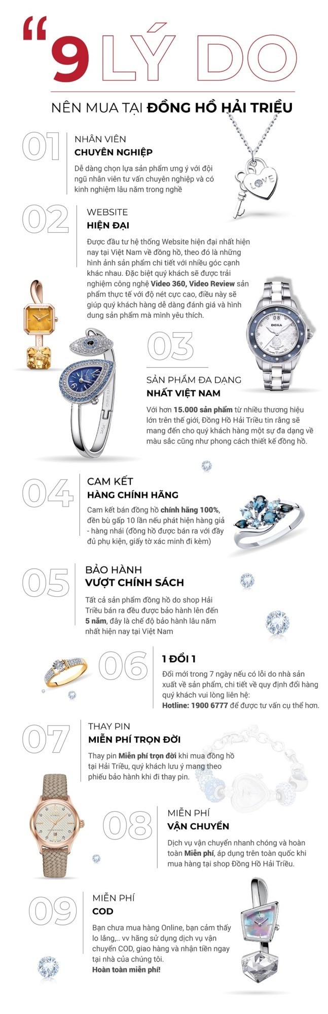 9 lý do nên mua đồng hồ Longines tại Hải Triều