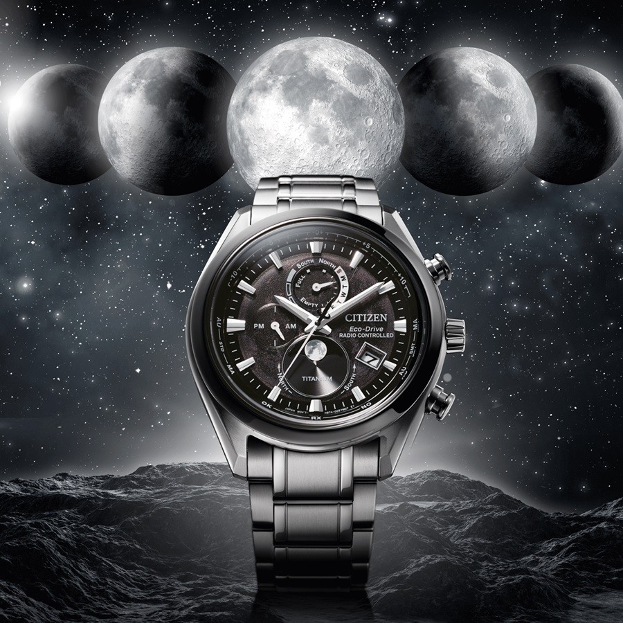 Citizen Radio Controlled Eco Drive phủ chất liệu Titanium giúp chúng sáng bóng và cứng cáp - ảnh 6