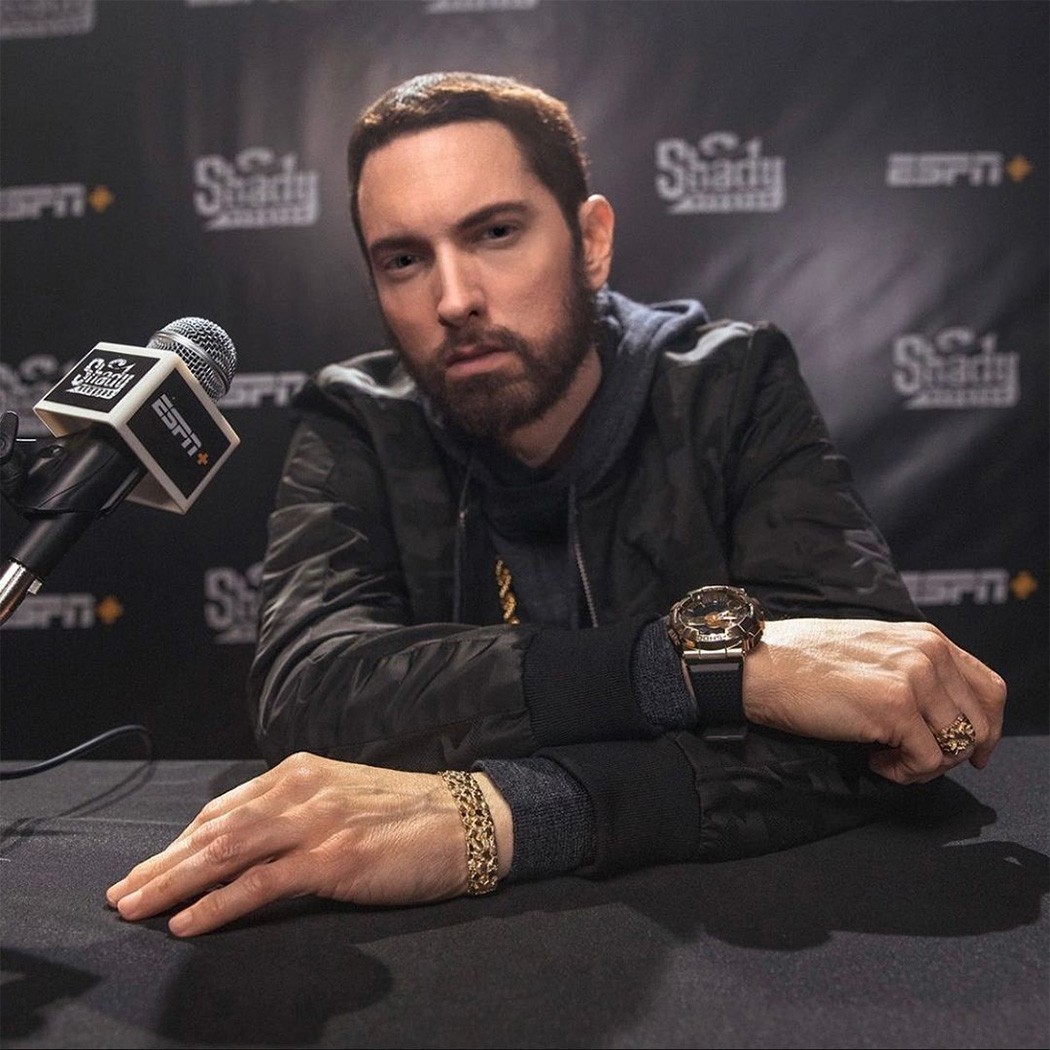 G-Shock trên tay nam rapper Eminem