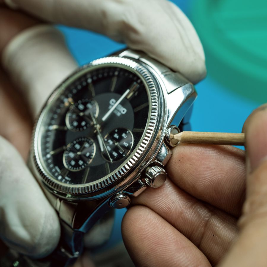 Thay mặt kính Casio