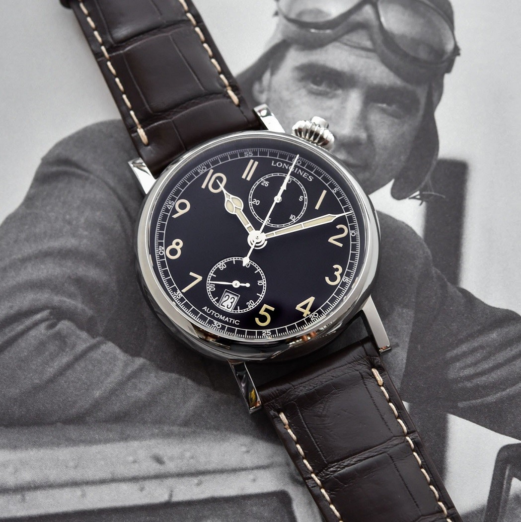 Phiên bản Longines Avigation Watch Type A-7 lấy cảm hứng từ đồng hồ phi công