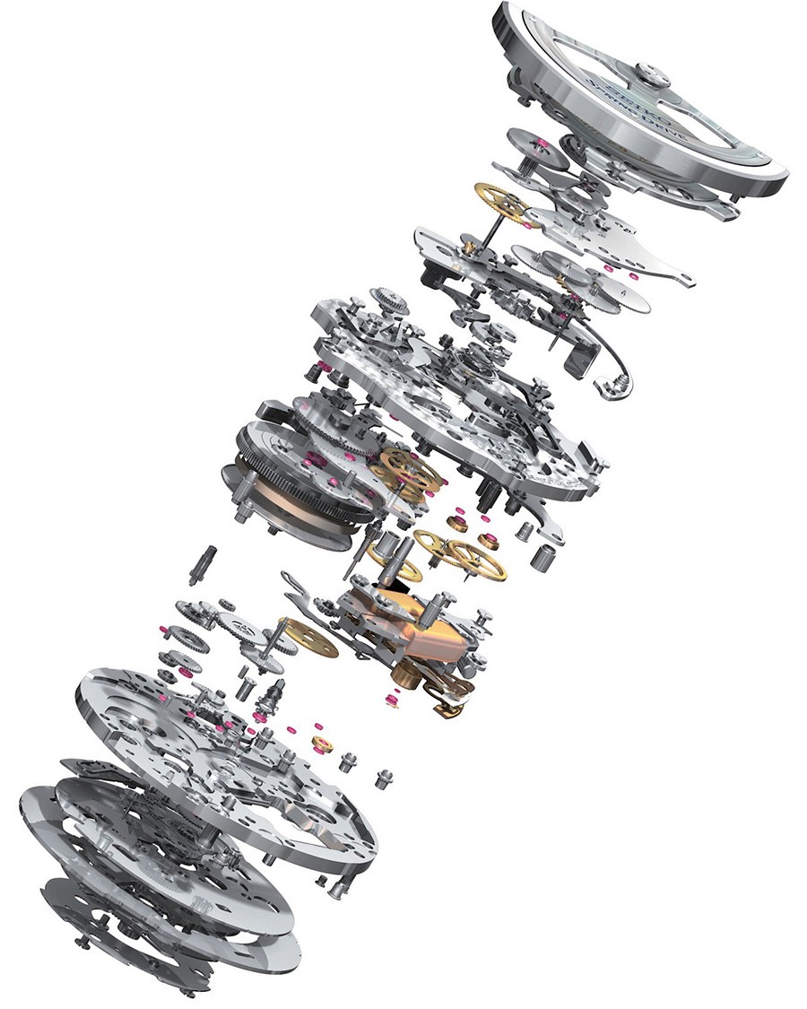 Bộ máy Spring Drive có từ 200 - 300 bộ phận lắp ráp thủ công - ảnh 5