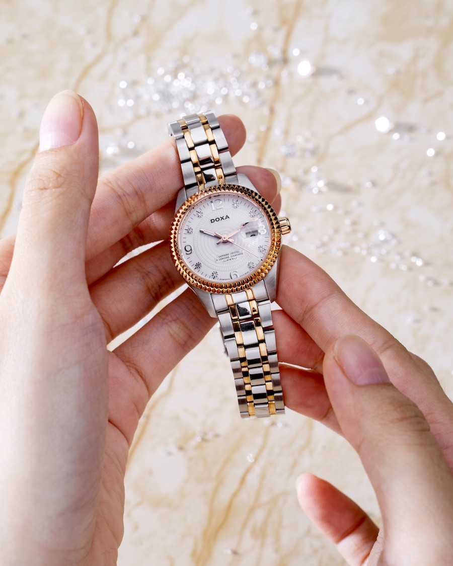 Thiết kế đồng hồ Doxa D132RWH