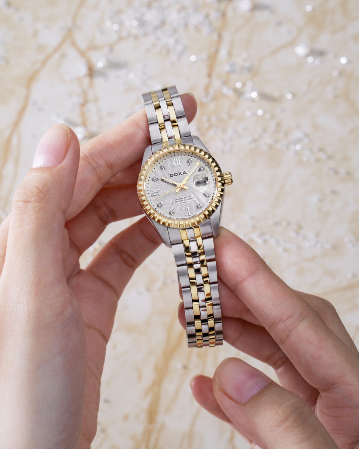 Thiết kế của đồng hồ Doxa D134TCM